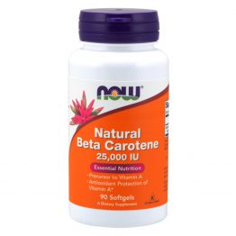Beta Carotene, Natural 7,500 mcg - 90 Softgels