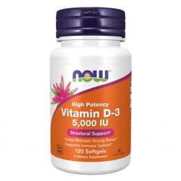 Vitamin D-3 5000 IU - 120 Softgels