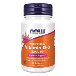 Vitamin D-3 2000 IU - 30 Softgels